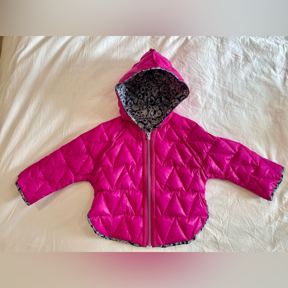Kenzo Kids 2T Reversible Quilted Jacket